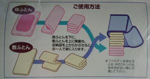 フトン袋の使い方